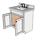 SketchUp_sXnCJDD6ge 30 Inches to 33 Inches Vanity - 3DDecorative