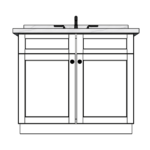 SketchUp_vF9UXR05xS 39 Inches to 42 Inches Vanity - 3D Decorative