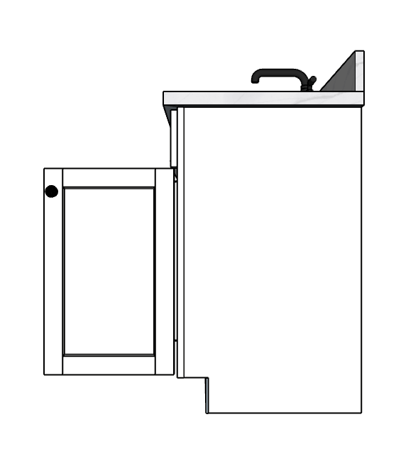 42 Inches to 45 Inches Vanity V.2 - 3D Decorative