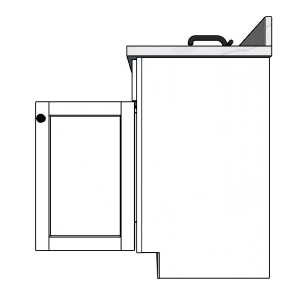 48 Inches to 51 Inches Vanity - 3D Decorative