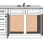 SketchUp_kYg6AFtsqT 54 Inches to 57 Inches Vanity V.2 - 3D Decorative