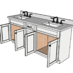 SketchUp_fy7eaY3YSK 75 Inches to 78 Inches Vanity - 3D Decorative