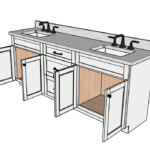 SketchUp_Phh8KsS0AY 84 Inches to 87 Inches Vanity - 3D Decorative