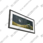 Print (1) Among The Trees by Geoff Beckett Framed Print - 3D Decorative