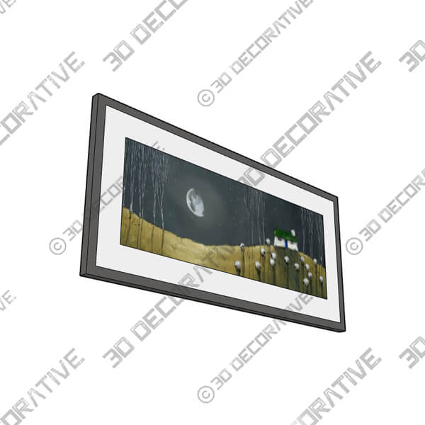 Among The Trees by Geoff Beckett Framed Print - 3D Decorative