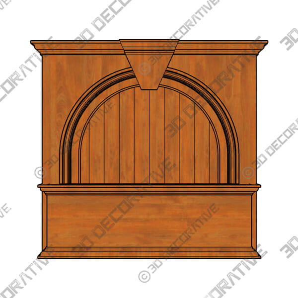 Ashland A Series RANGE HOOD-3DDecorative Ashland A Series RANGE HOOD - 3D Decorative