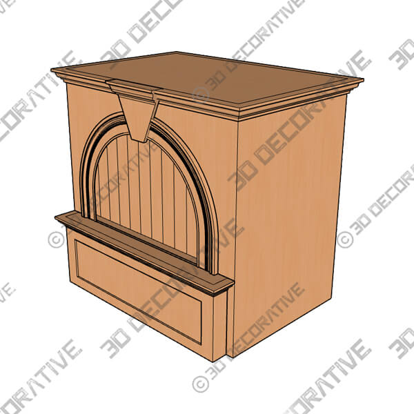 Ashland A Series – RSS Base Range hood-3DDecorative - 3D Decorative