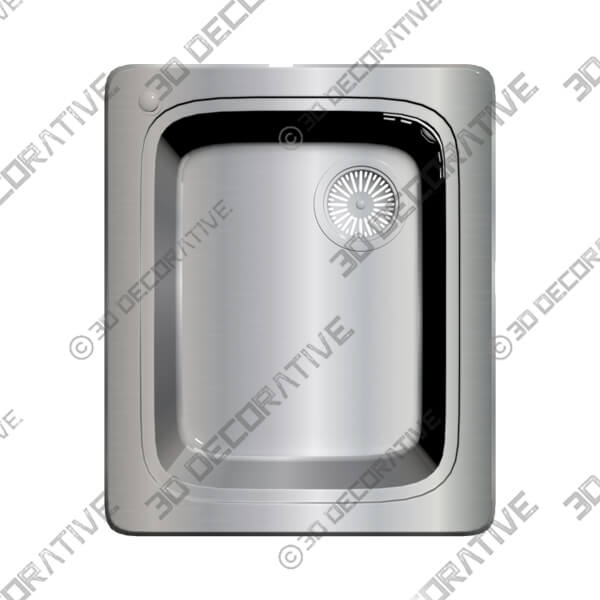 Built-in bowls radius 60 depth 46 VF 431-D - 3D Decorative