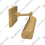 Hinkley 43012HB Stokes Vintage Heritage Brass LED 20 Art Lighting - 3D Decorative