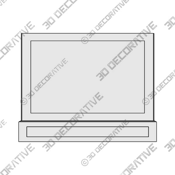 Lincoln L2BP Series – with Base Panel Range hood - 3D Decorative