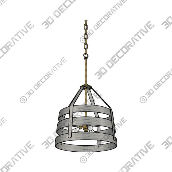 Luton Chandelier - 3D Decorative