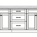 SketchUp_cxvtZBKVvK 132 Inches to 135 Inches Vanity - 3D Decorative