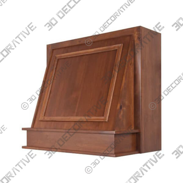 Plymouth P with removable panel Range hood - 3D Decorative