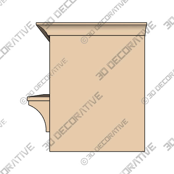 Quebec QBKT Series Range hood - 3D Decorative