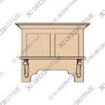 Quebec QPRV Series Range hood Quebec QPRV Series Range hood - 3D Decorative