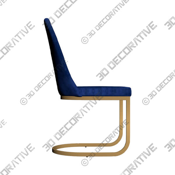 Vittoria Set of 2 Cantilever Dining Chairs - 3D Decorative