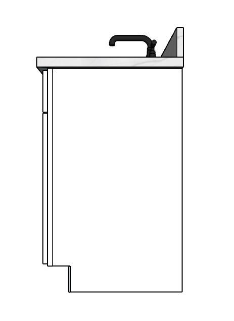 30 Inches to 33 Inches Vanity - 3DDecorative