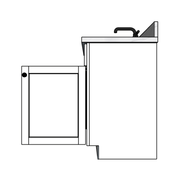 39 Inches to 42 Inches Vanity - 3D Decorative