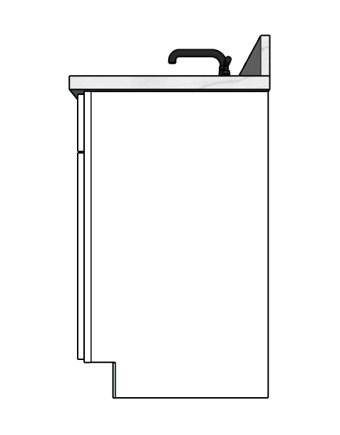 51 Inches to 54 Inches Vanity - 3D Decorative