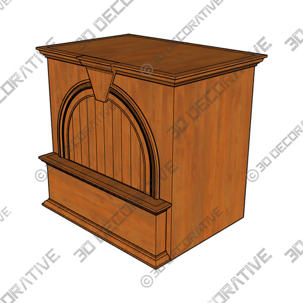 Ashland A Series RANGE HOOD - 3D Decorative