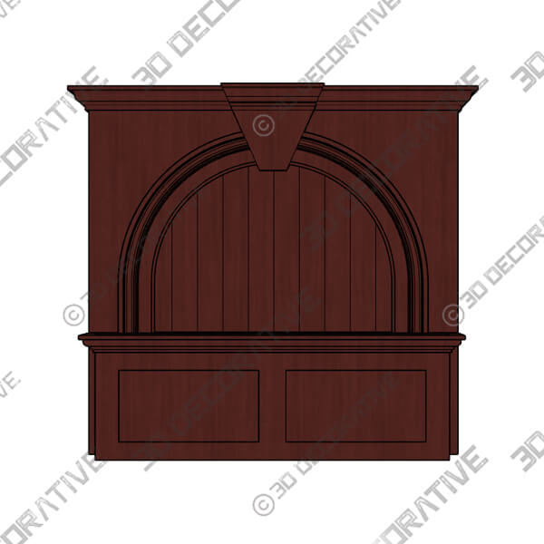 Ashland A Series – RS Base Range hood-3DDecorative Ashland A Series – RS Base Range hood-3DDecorative - 3D Decorative