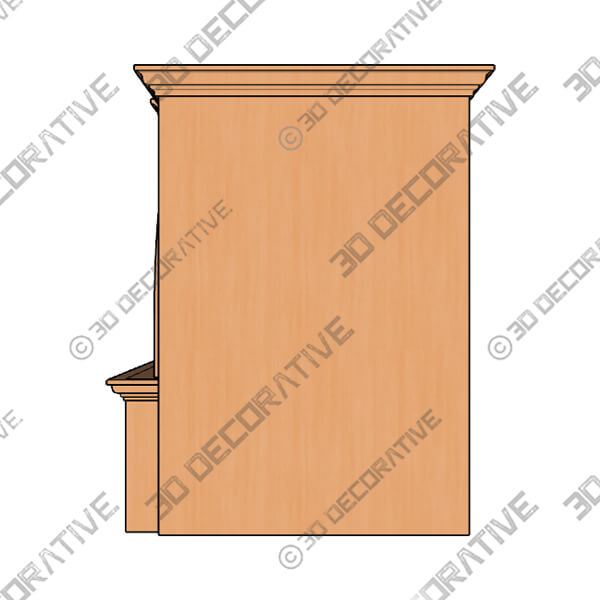 Ashland A Series – RSS Base Range hood-3DDecorative - 3D Decorative