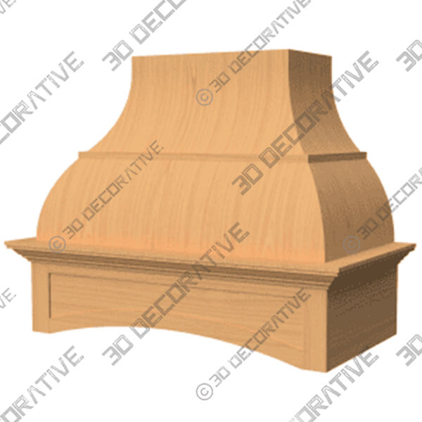 Birmingham BDP2_1 Series RANGE HOOD-3DDecorative Birmingham BDP2_1 Series RANGE HOOD - 3D Decorative