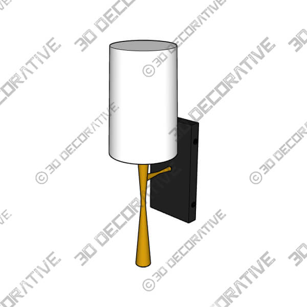 Crystorama Trenton 18 Inch Wall Sconce - 3D Decorative