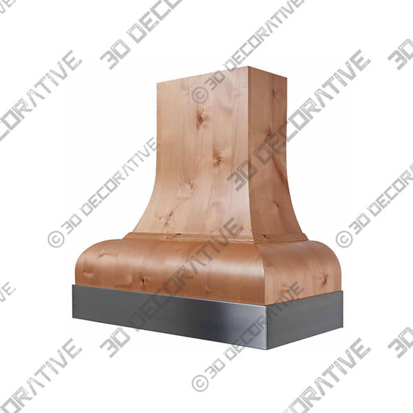 Dalton With Stainless Base Range hood - 3D Decorative