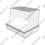 Elegance E200DP2 – Series Range hood - 3D Decorative