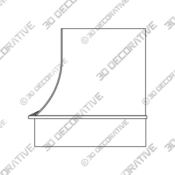 Elegance E200RSS – Series Range hood - 3D Decorative