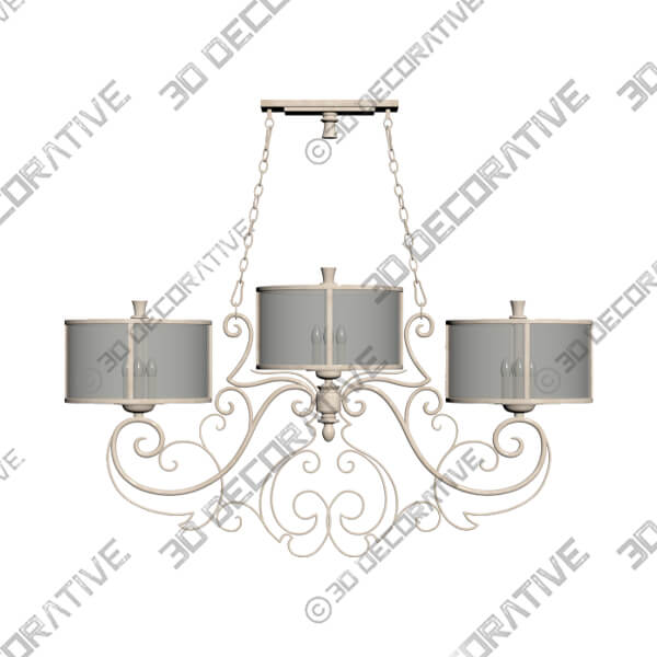 Florine Nine Light Island - 3D Decorative