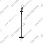 Lamp (3) (13) Idris Frosted Glass Floor Lamp - 3D Decorative