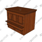 Rochester RRP Series Range hood Rochester RRP Series Range hood - 3D Decorative