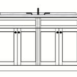 SketchUp_SYFpAOSQ2y 54 Inches to 57 Inches Vanity - 3D Decorative