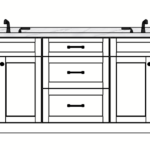 SketchUp_I1APiih1N0 84 Inches to 87 Inches Vanity - 3D Decorative