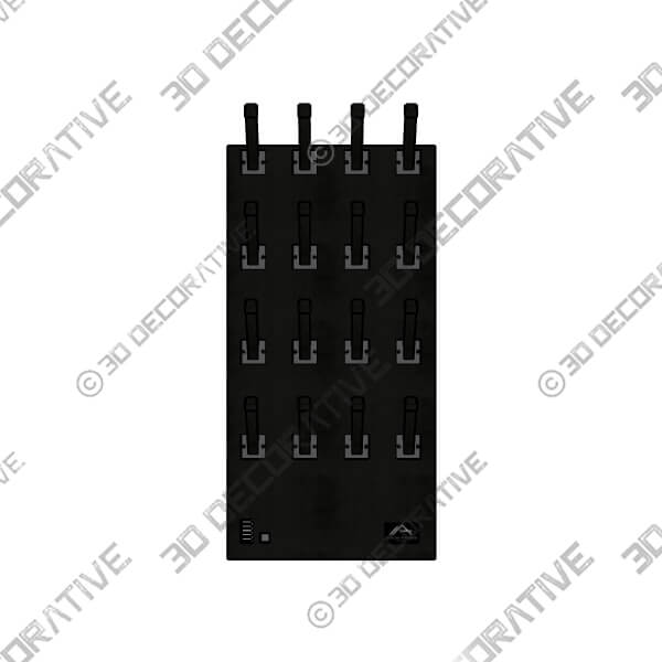 ALPINE DRYERS Black Diamond Wall Mounted 8-Pair Boot - 3D Decorative