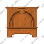 Ashland ADP1 Series RANGE HOOD-3DDecorative Ashland ADP1 Series RANGE HOOD - 3D Decorative