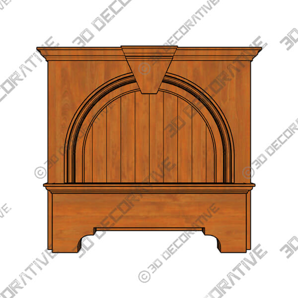 Ashland ADP1 Series RANGE HOOD-3DDecorative Ashland ADP1 Series RANGE HOOD - 3D Decorative