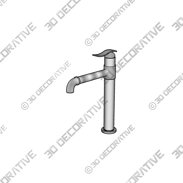 Bali - Single lever basin mixer - high - 3D Decorative