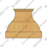 Hood (2) (30) Birmingham B Series RANGE HOOD - 3D Decorative