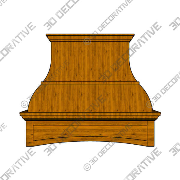 Birmingham BDP2 Series RANGE HOOD-3DDecorative Birmingham BDP2 Series RANGE HOOD - 3D Decorative