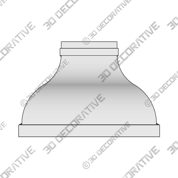 Camellia Range Hood IV-3DDecorative Camellia Range Hood IV - 3D Decorative