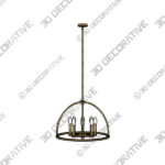 Crystorama Abbott 8-Light Chandelier Crystorama Abbott 8-Light Chandelier - 3D Decorative