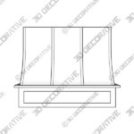 Hood (2) (41) Elegance E200RSS – Series Range hood - 3D Decorative