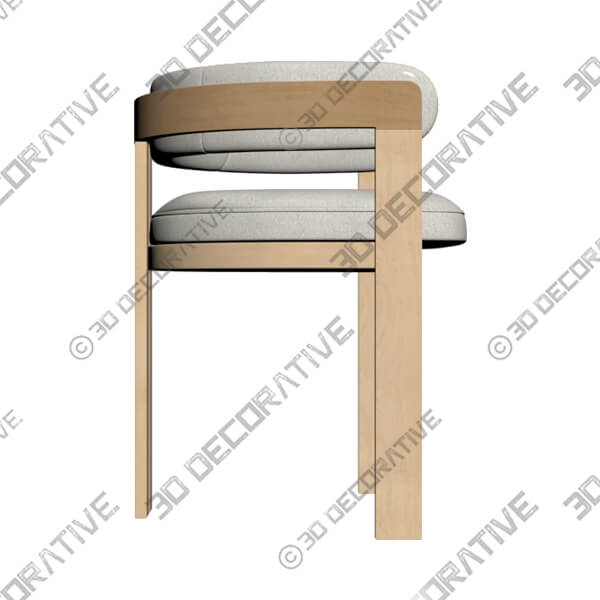 Lovato Dining ChairĀ - 3D Decorative