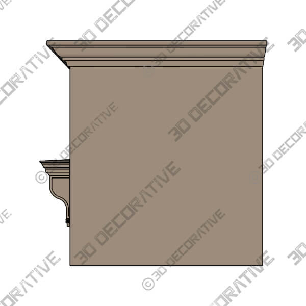 Madison MPPC Series Range hood - 3D Decorative