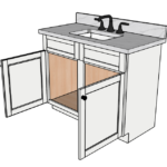 SketchUp_H5p29wmYlo 42 Inches to 45 Inches Vanity - 3D Decorative