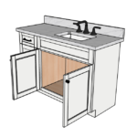 SketchUp_lFeJOqVi7v 51 Inches to 54 Inches Vanity - 3D Decorative