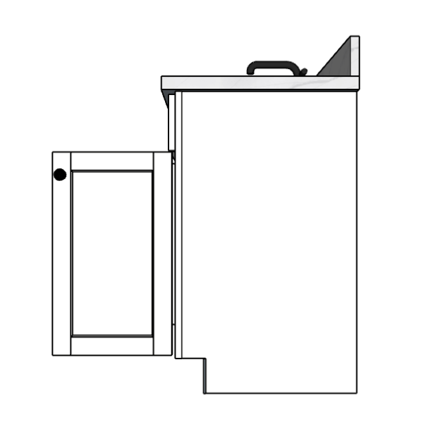 54 Inches to 57 Inches Vanity - 3D Decorative